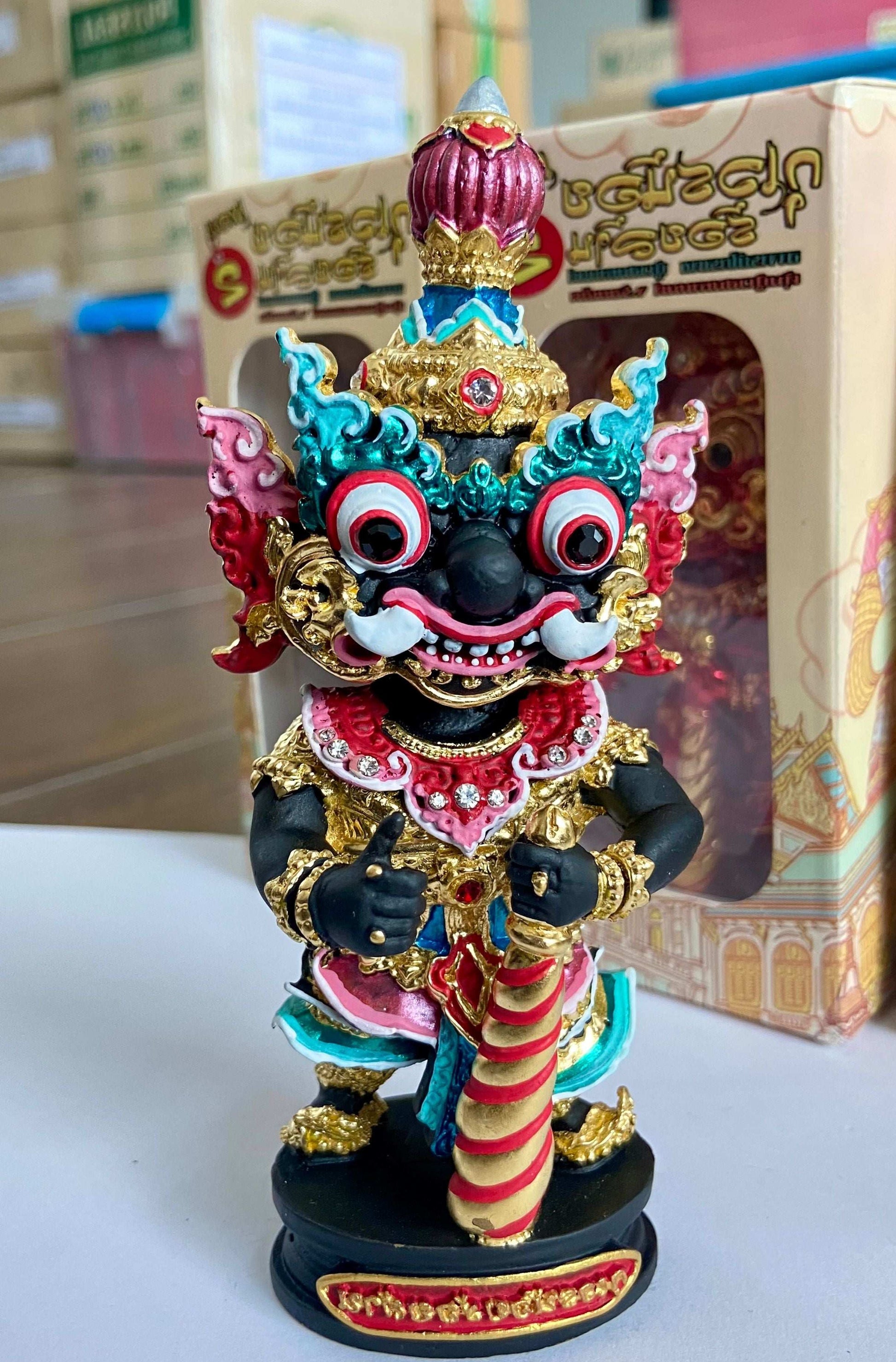 Khwen Khuveren Statue for Prosperity - 5 Inch Abundance and Wealth Figurine