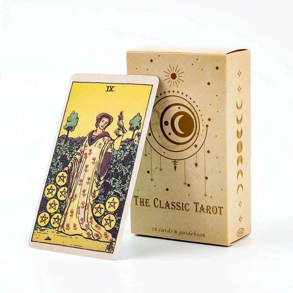 Kitten Tarot Oracle Cards – 78-Card English Deck for Fate Divination, Leisure Entertainment, and Family Gathering Board Games TK12K