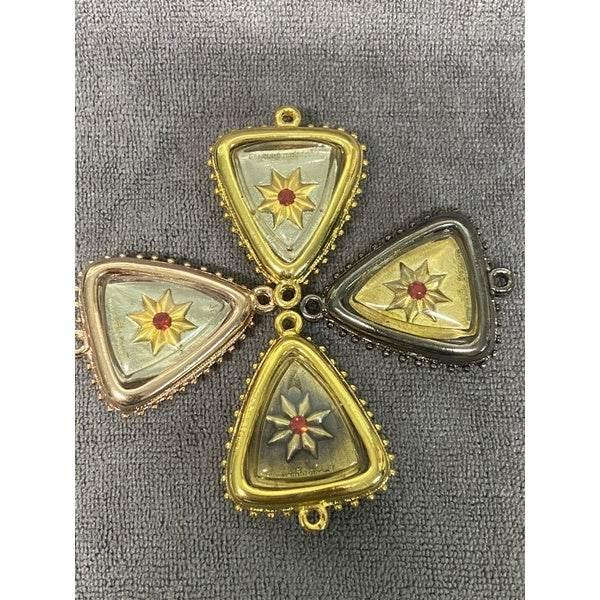 Kruba Kam Fan Amulet Set for Enhanced Spiritual Growth and Transformation