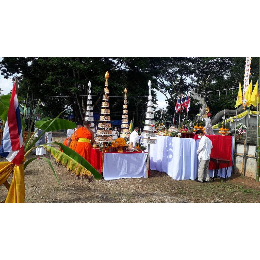 Phra Phong Upakut First Edition: A Symbol of Wisdom, Prosperity, and Heritage | Kruba Kham-Ai Edition 乌巴库特佛粉首版：智慧、繁荣与传承的象征 | 帕鲁婆卡艾版 One-Sake.com Yellow Brown Yellow-Brown-