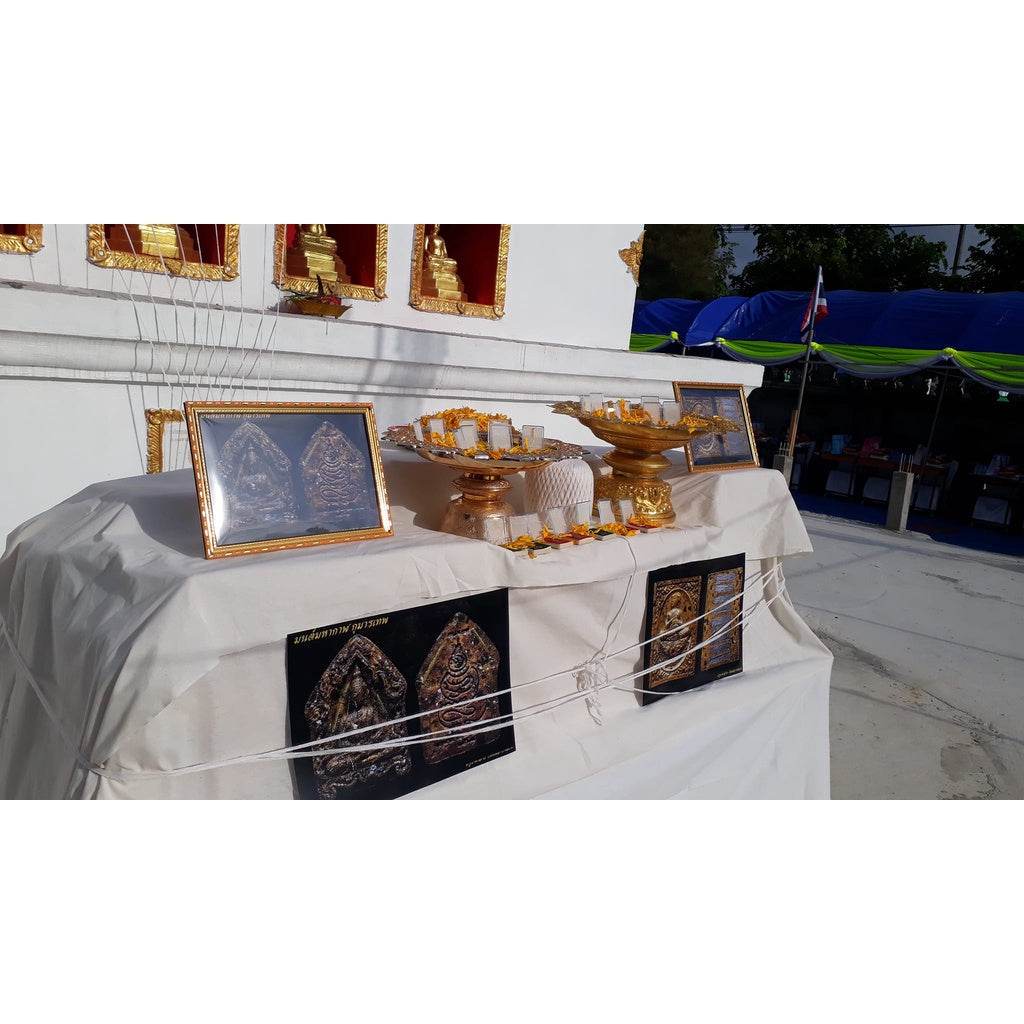 Phra Phong Upakut First Edition: A Symbol of Wisdom, Prosperity, and Heritage | Kruba Kham-Ai Edition 乌巴库特佛粉首版：智慧、繁荣与传承的象征 | 帕鲁婆卡艾版 One-Sake.com Yellow Brown Yellow-Brown-