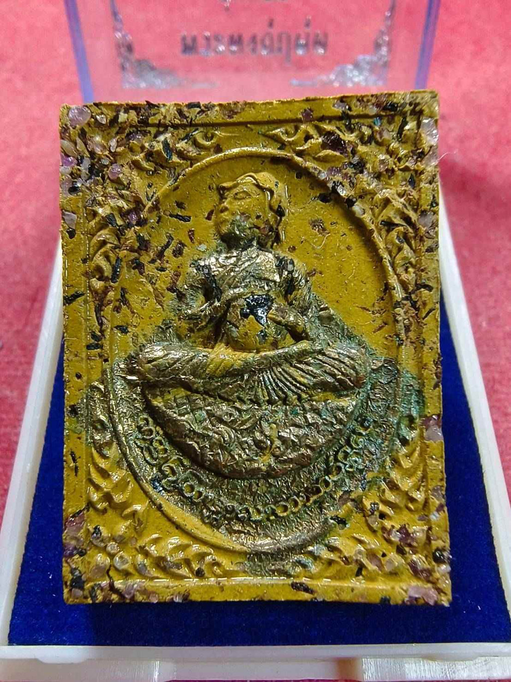Phra Phong Upakut First Edition: A Symbol of Wisdom, Prosperity, and Heritage | Kruba Kham-Ai Edition 乌巴库特佛粉首版：智慧、繁荣与传承的象征 | 帕鲁婆卡艾版 One-Sake.com Yellow Brown Yellow-Brown-