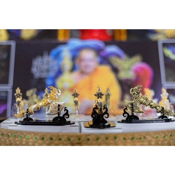 Krutthawaet Amulet for Protection and Empowerment - Sacred Weapon for Your Safety