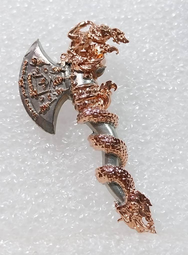 Krutthawaet Amulet for Protection and Empowerment - Sacred Weapon for Your Safety