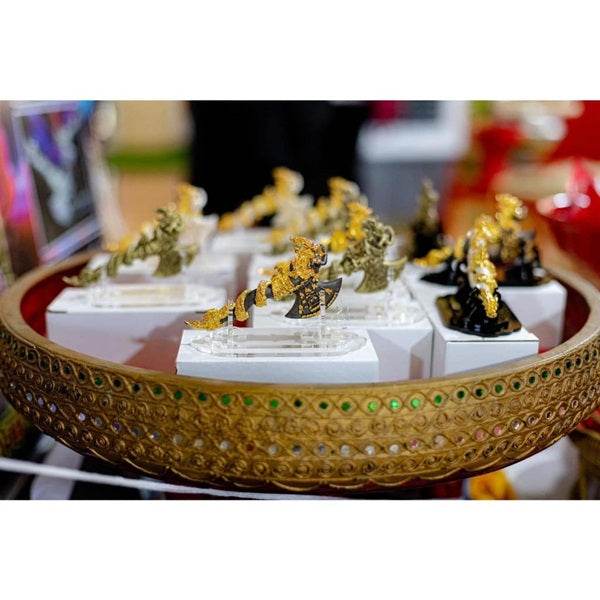 Krutthawaet Amulet for Protection and Empowerment - Sacred Weapon for Your Safety