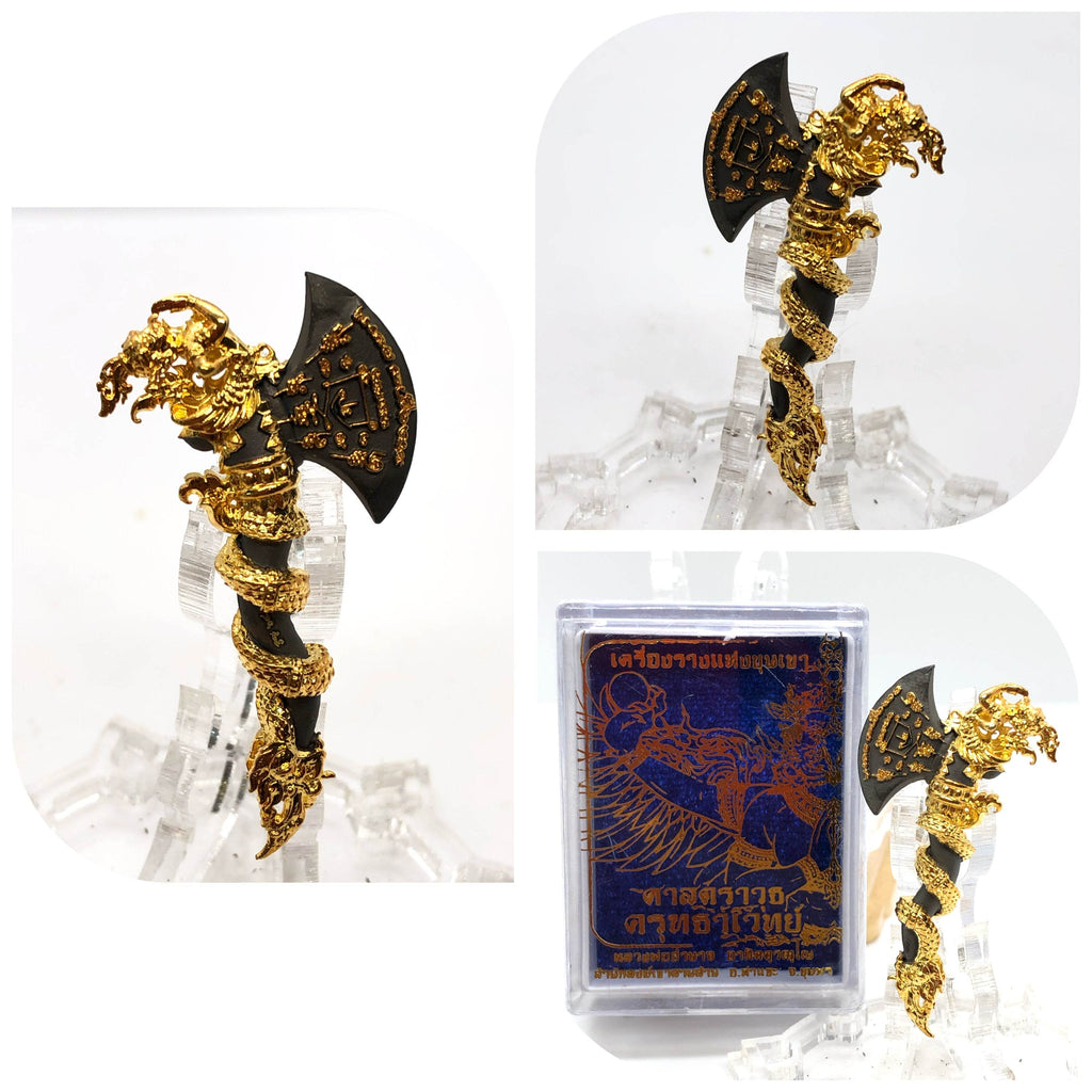 Krutthawaet Amulet for Protection and Empowerment - Sacred Weapon for Your Safety