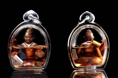 Kuman Chao Sua Noi Amulet - Rich Guardian Talisman for Wealth and Protection