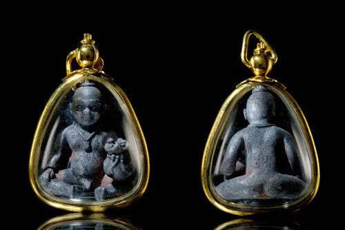 Kuman Chao Sua Noi Amulet - Rich Guardian Talisman for Wealth and Protection