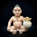 Kuman Chao Sua Noi Amulet - Rich Guardian Talisman for Wealth and Protection Worship size painted