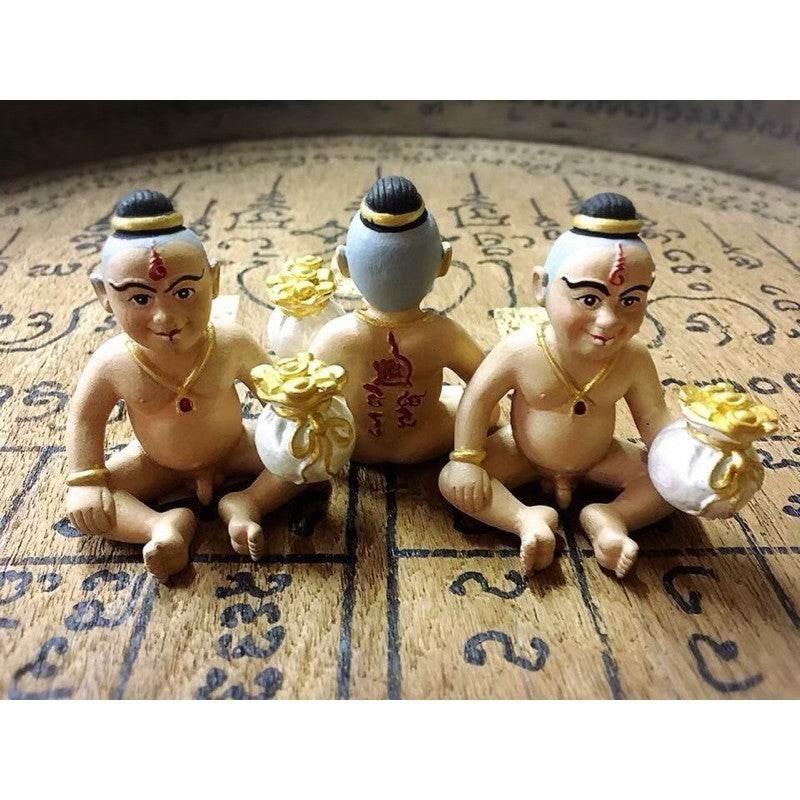Kuman Chao Sua Noi Amulet - Rich Guardian Talisman for Wealth and Protection