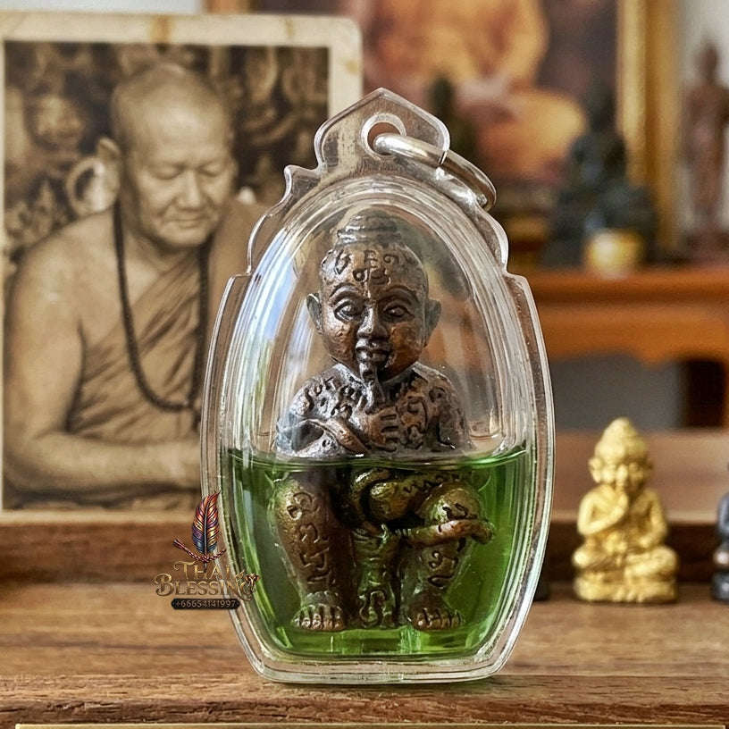 ✨ Kuman Dut Rok Udom Chok Udom Sap Nuea Samrit Liem Nam Man Supreme Wealth, Eternal Sustenance, & Inexhaustible Fortune Thai Blessing Co By RURUECHA