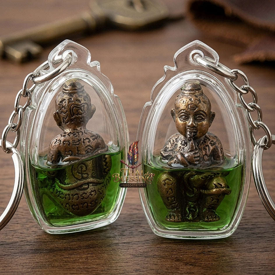 ✨ Kuman Dut Rok Udom Chok Udom Sap Nuea Samrit Liem Nam Man Supreme Wealth, Eternal Sustenance, & Inexhaustible Fortune Thai Blessing Co By RURUECHA