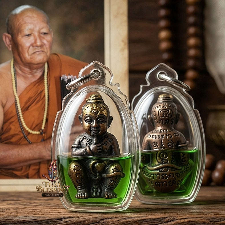 ✨ Kuman Dut Rok Udom Chok Udom Sap Nuea Samrit Liem Nam Man Supreme Wealth, Eternal Sustenance, & Inexhaustible Fortune Thai Blessing Co By RURUECHA