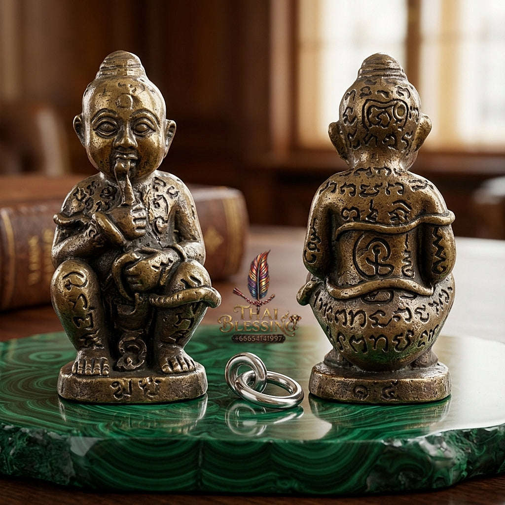 ✨ Kuman Dut Rok Udom Chok Udom Sap Nuea Samrit Liem Nam Man Supreme Wealth, Eternal Sustenance, & Inexhaustible Fortune Thai Blessing Co By RURUECHA