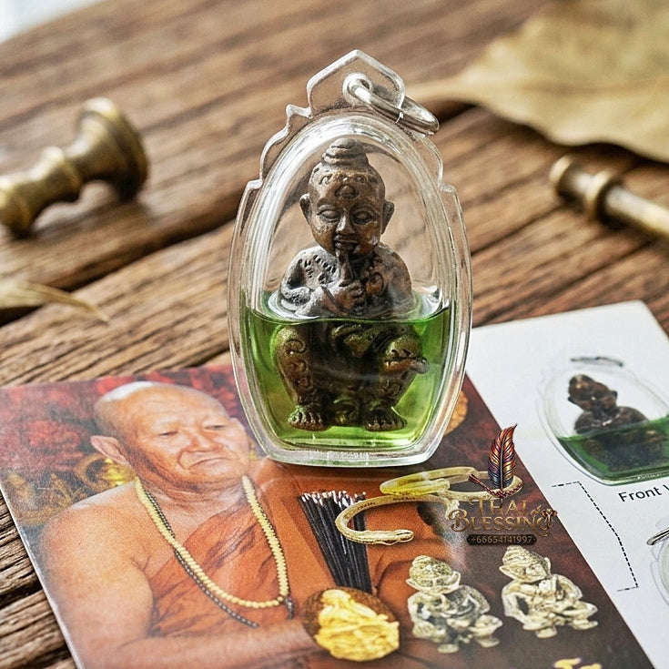 ✨ Kuman Dut Rok Udom Chok Udom Sap Nuea Samrit Liem Nam Man Supreme Wealth, Eternal Sustenance, & Inexhaustible Fortune Thai Blessing Co By RURUECHA