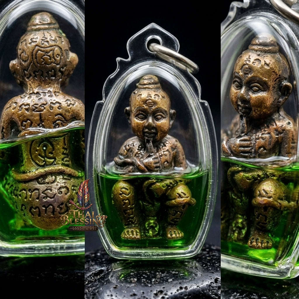 ✨ Kuman Dut Rok Udom Chok Udom Sap Nuea Samrit Liem Nam Man Supreme Wealth, Eternal Sustenance, & Inexhaustible Fortune Thai Blessing Co By RURUECHA