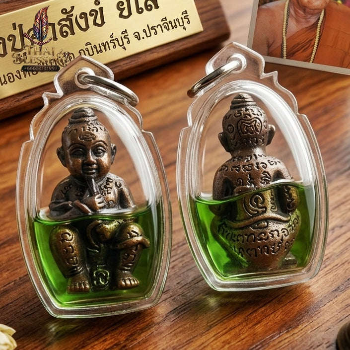 ✨ Kuman Dut Rok Udom Chok Udom Sap Nuea Samrit Liem Nam Man Supreme Wealth, Eternal Sustenance, & Inexhaustible Fortune Thai Blessing Co By RURUECHA
