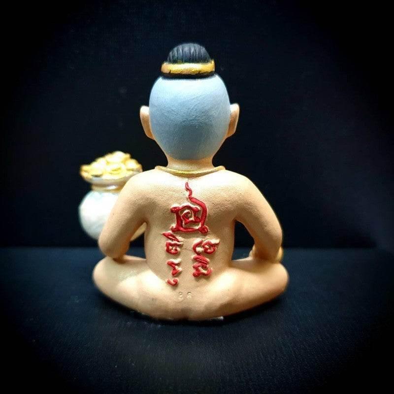Kuman Thong Amulet for Wealth - Thai Spirit Figurine for Business Success and Prosperity