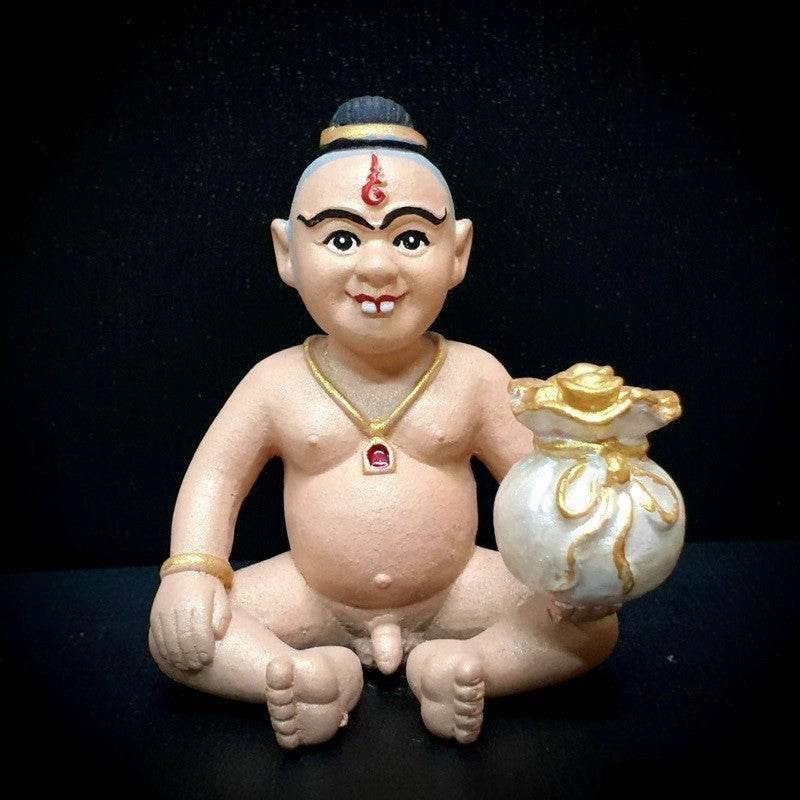 Kuman Thong Amulet for Wealth - Thai Spirit Figurine for Business Success and Prosperity