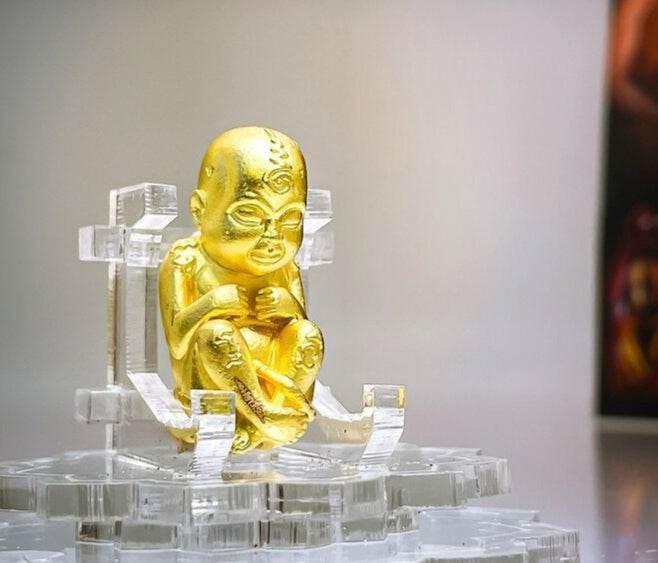 Kuman Thong Mee Thai Child Spirit Doll for Good Luck and Prosperity - Embrace Positive Energy