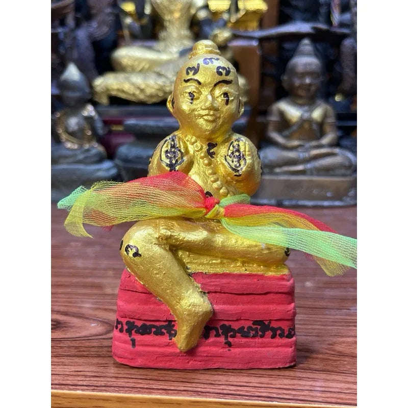 ✨ Kuman Thong Phet Phaya Thon Amulet – Divine Prosperity and Protection Empowered by Luang Pu Chuan, Wat Khao Kaeo, Ang Thong