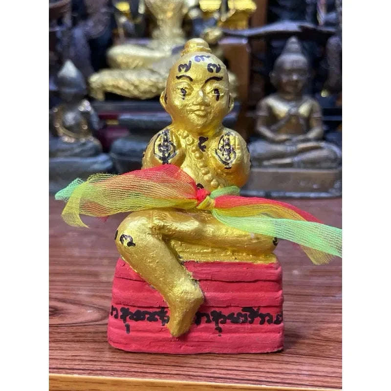 ✨ Kuman Thong Phet Phaya Thon Amulet – Divine Prosperity and Protection Empowered by Luang Pu Chuan, Wat Khao Kaeo, Ang Thong