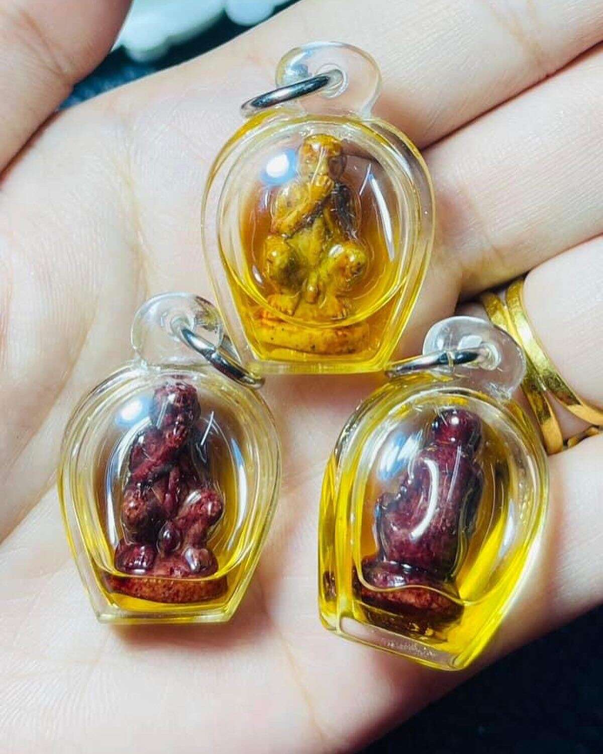 Kumarn Dood Rok Prai Amulet for Magnetic Attraction, Prosperity, and Protection Default Title