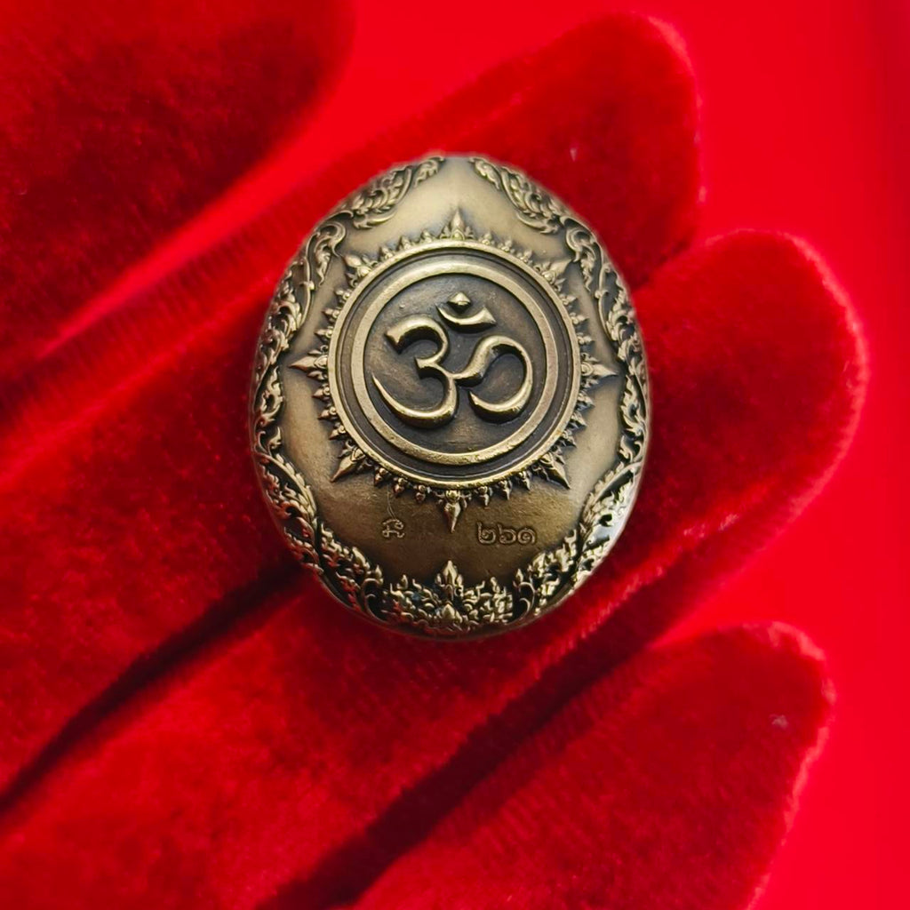 Authentic Thai Ganesh Lucky Charm - Colorful Kumpati Edition for Prosperity and Good Fortune