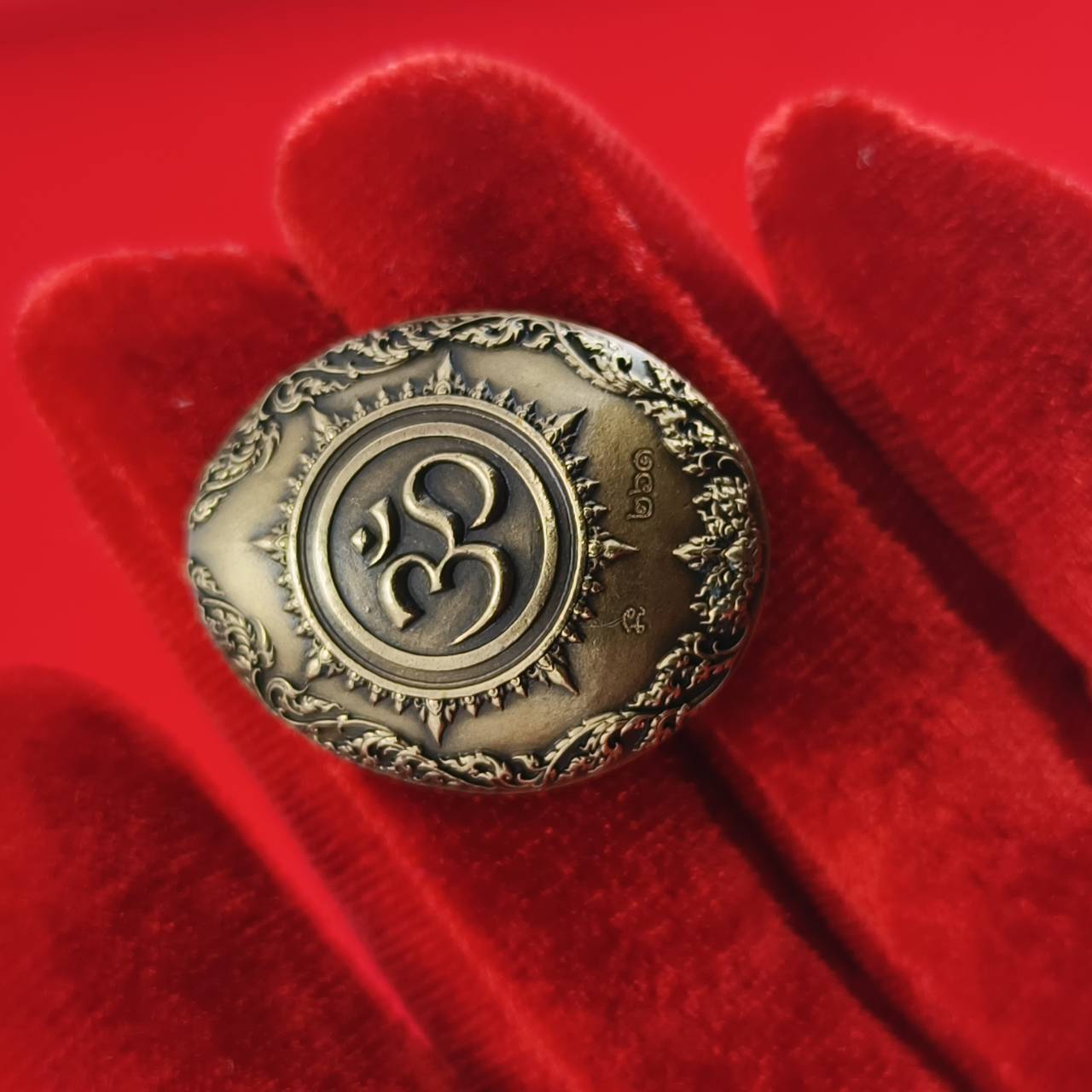 Authentic Thai Ganesh Lucky Charm - Colorful Kumpati Edition for Prosperity and Good Fortune