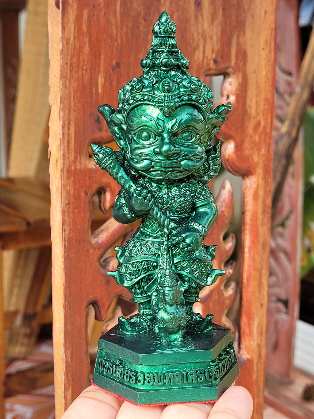 Kuweni Noi Ruay Maha Setthi Statue - Enhance Your Wealth and Prosperity with Little Kubera Default Title