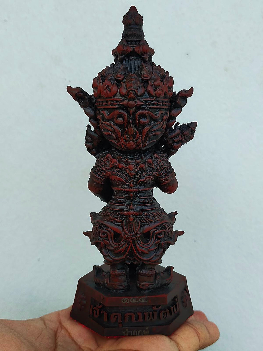 Kuwen Noi Amulet Statue 6-Inch for Wealth, Prosperity, Abundance, and Success