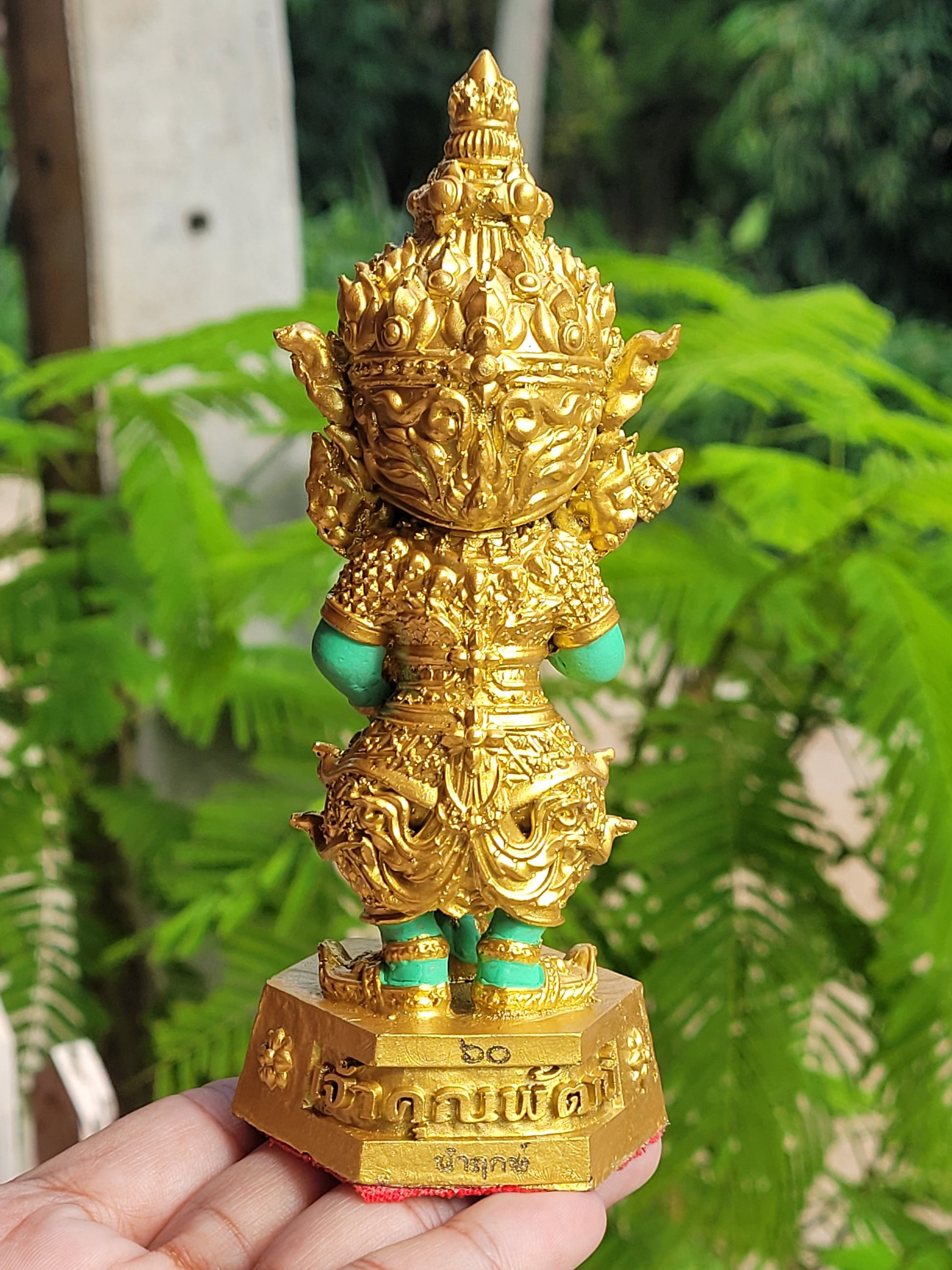 Kuwen Noi Amulet Statue 6-Inch for Wealth, Prosperity, Abundance, and Success