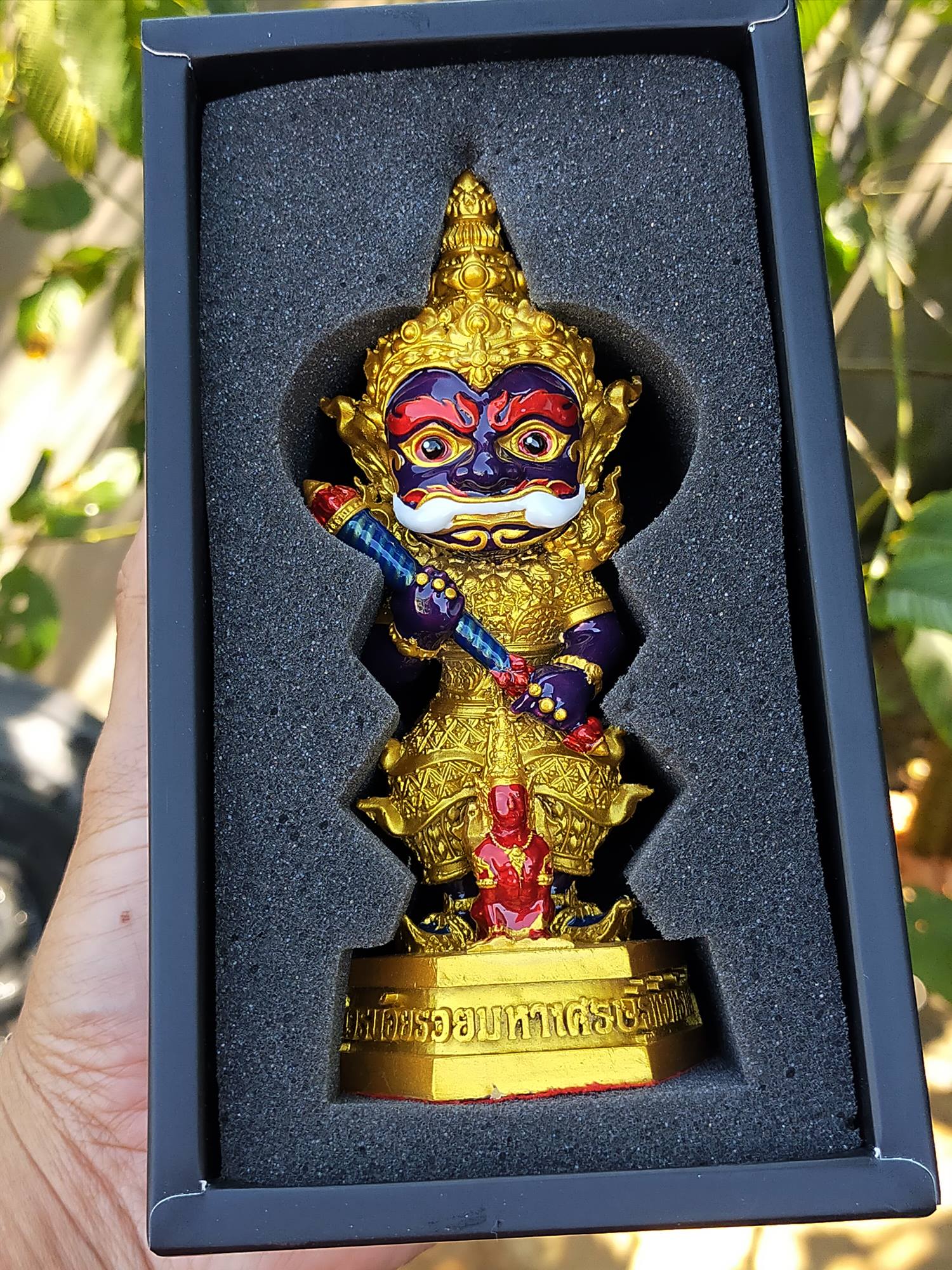 Kuwen Noi Amulet Statue 6-Inch for Wealth, Prosperity, Abundance, and Success