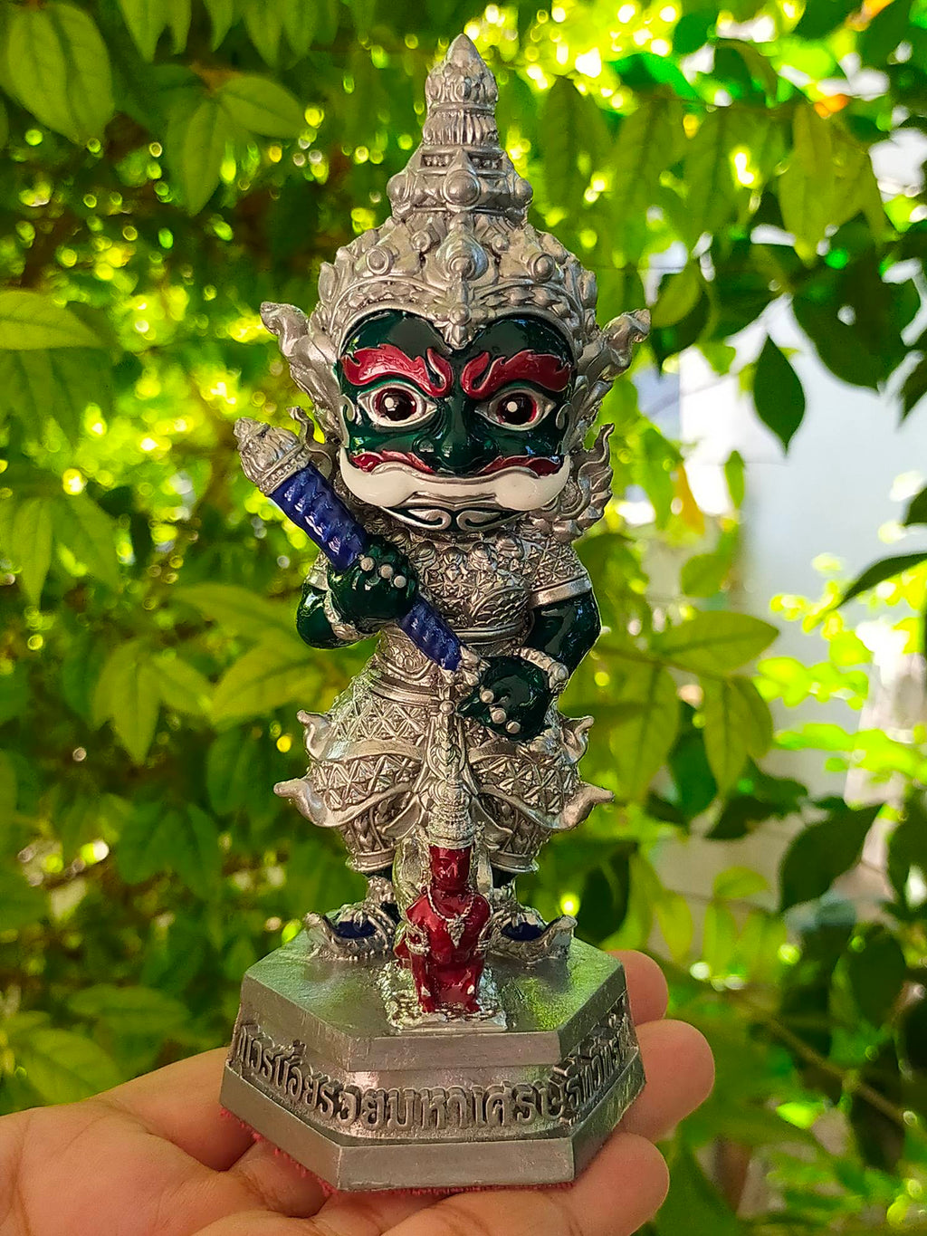 Kuwen Noi Amulet Statue 6-Inch for Wealth, Prosperity, Abundance, and Success