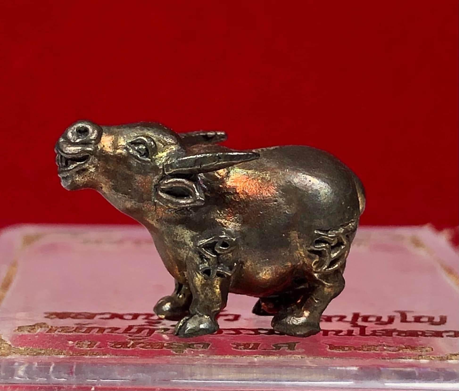 Kwai Thanhu Maha Lap Amulet - Lucky Buffalo Talisman for Prosperity and Good Fortune