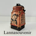 Lanna Bamboo Blessing Box - Authentic Thai Souvenir Gift L1