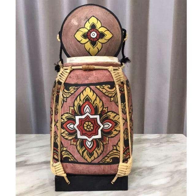 Lanna Bamboo Rice Box - Authentic Handcrafted Thai Decor for Your Home