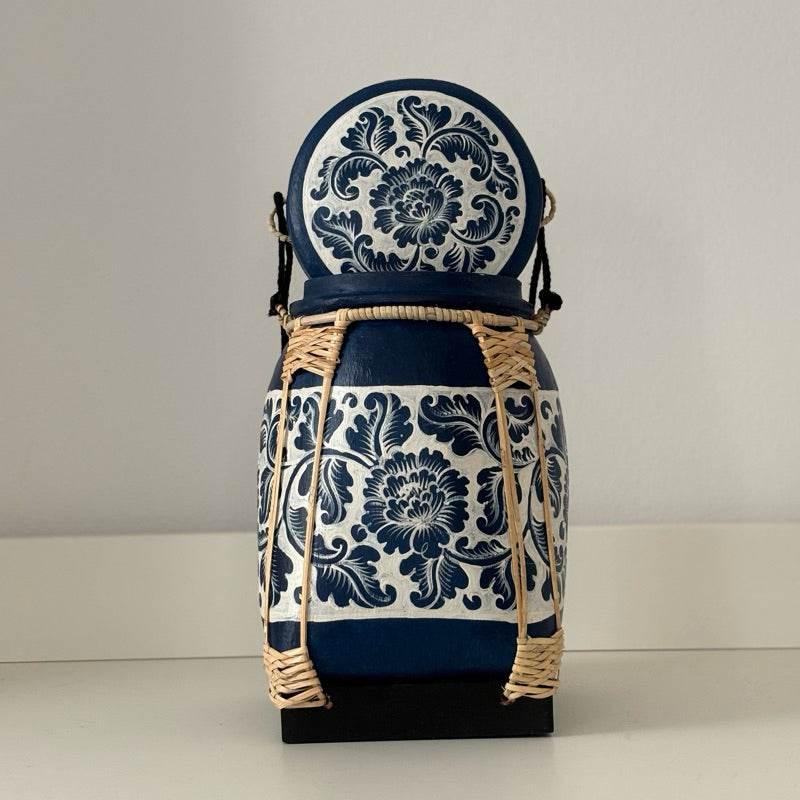 Lanna Floral Storage Jar for Elegant and Functional Kitchen Decor D7