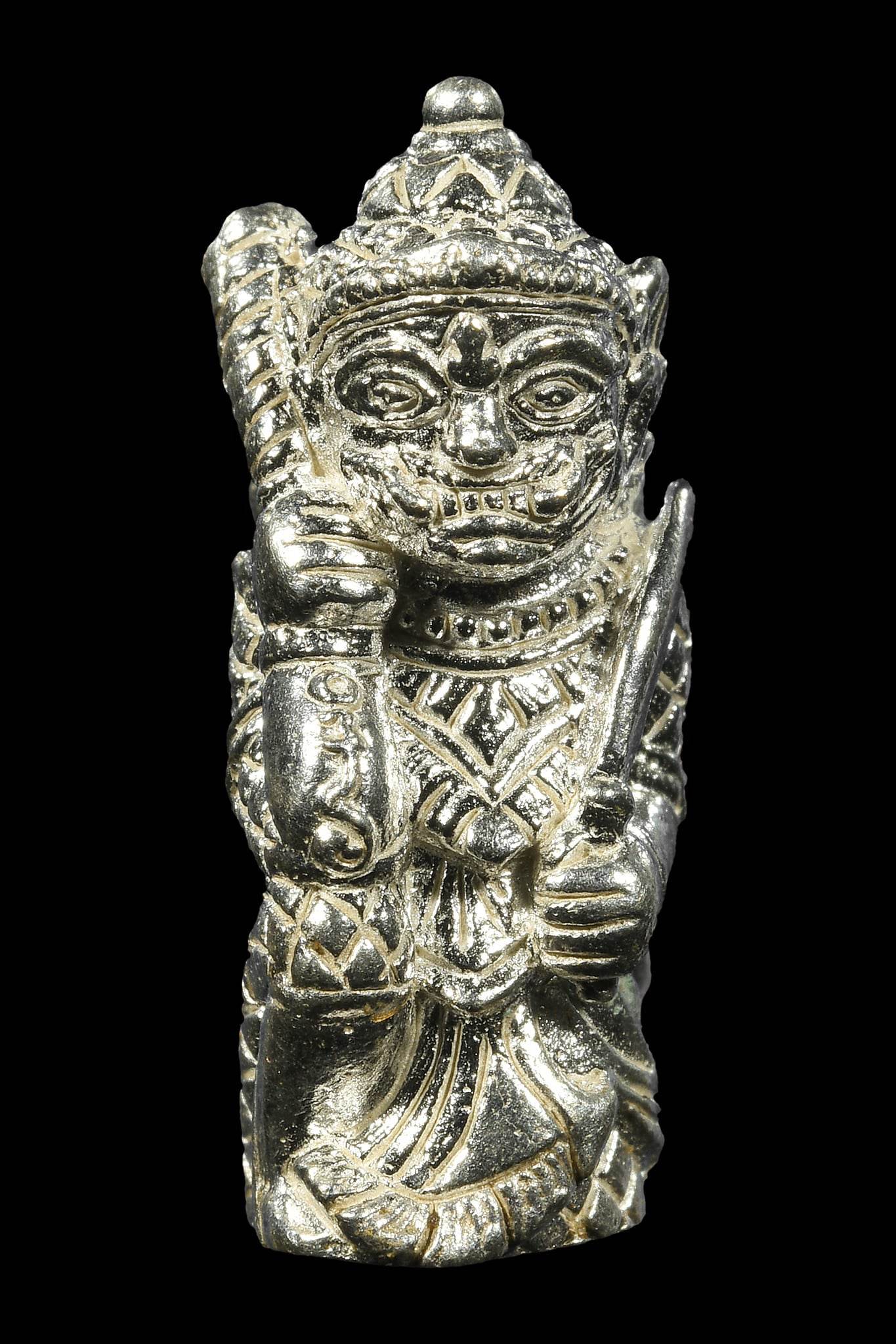 Lanna guardian wealth protection charm statue with intricate details and protective symbolism