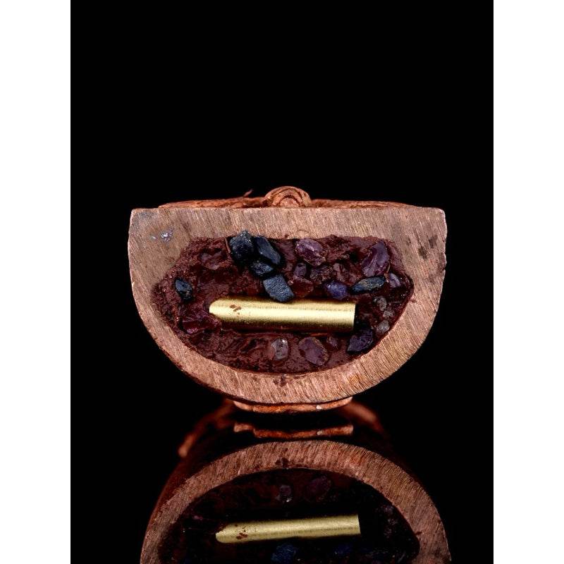 Lanna sorcery amulet for charm crafted from natural materials with a unique design