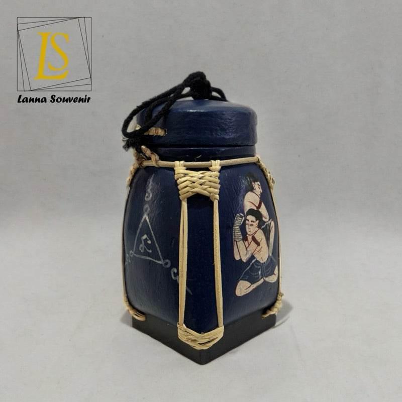 Handmade Thai Decorative Jar for Unique Traditional Home Decor