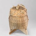 Bamboo Sticky Rice Box - Authentic Thai Craftsmanship ธรรมดาไม่เคลือบ