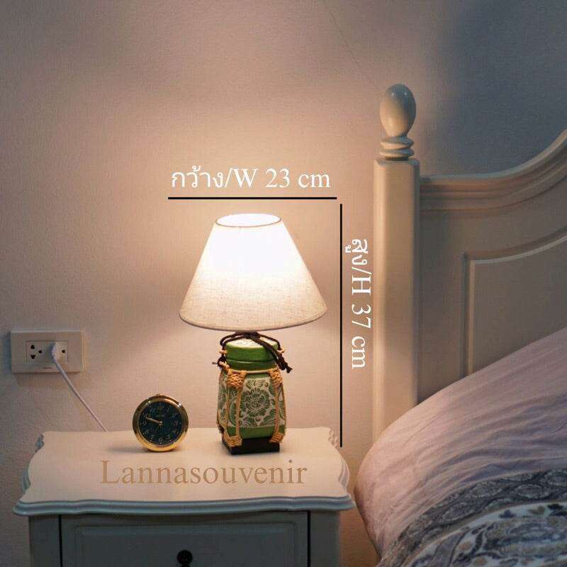 Handmade Bamboo Lamp for Elegant Bedroom Decor