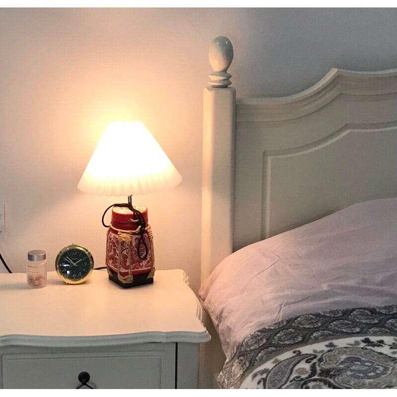 Handmade Bamboo Lamp for Elegant Bedroom Decor I
