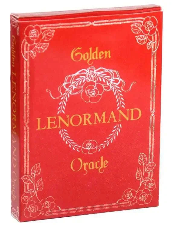 🌟 Laura Tuan Lenormand Oracle Deck – 36 Cards | Traditional Lenormand Oracle | Fortune Guidance & Divination | Family & Party Board Game | Compact 10.3 x 7 cm Cards