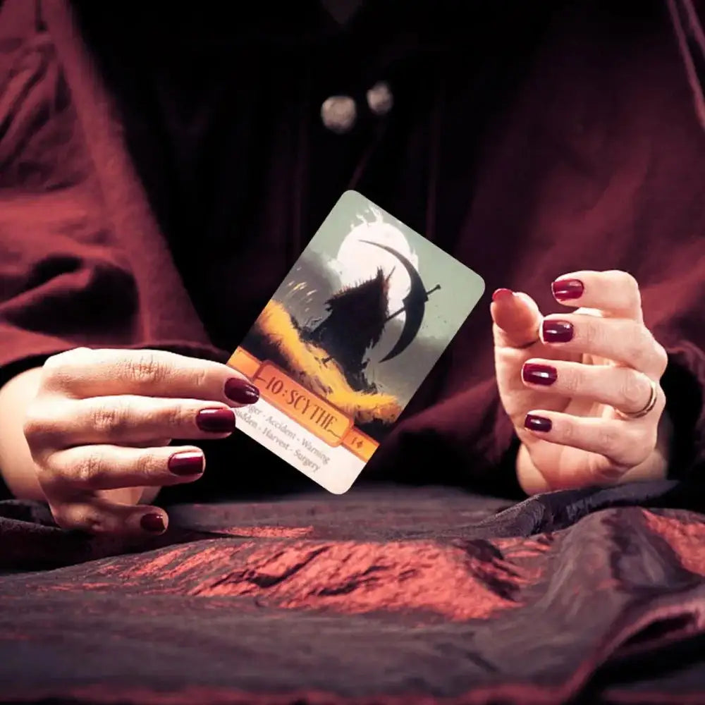 Le Claire Lenormand Deck – Unique 36-Card Divination Set with Whimsical Ghibli-style Artwork, Compact 10.4 x 7.3 cm