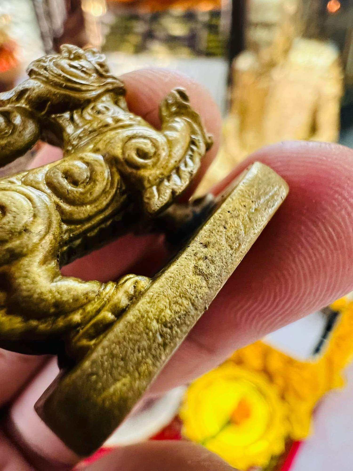 Leaping Lion Thai Amulet - Sing Kradod Edition 2 for Spiritual Protection