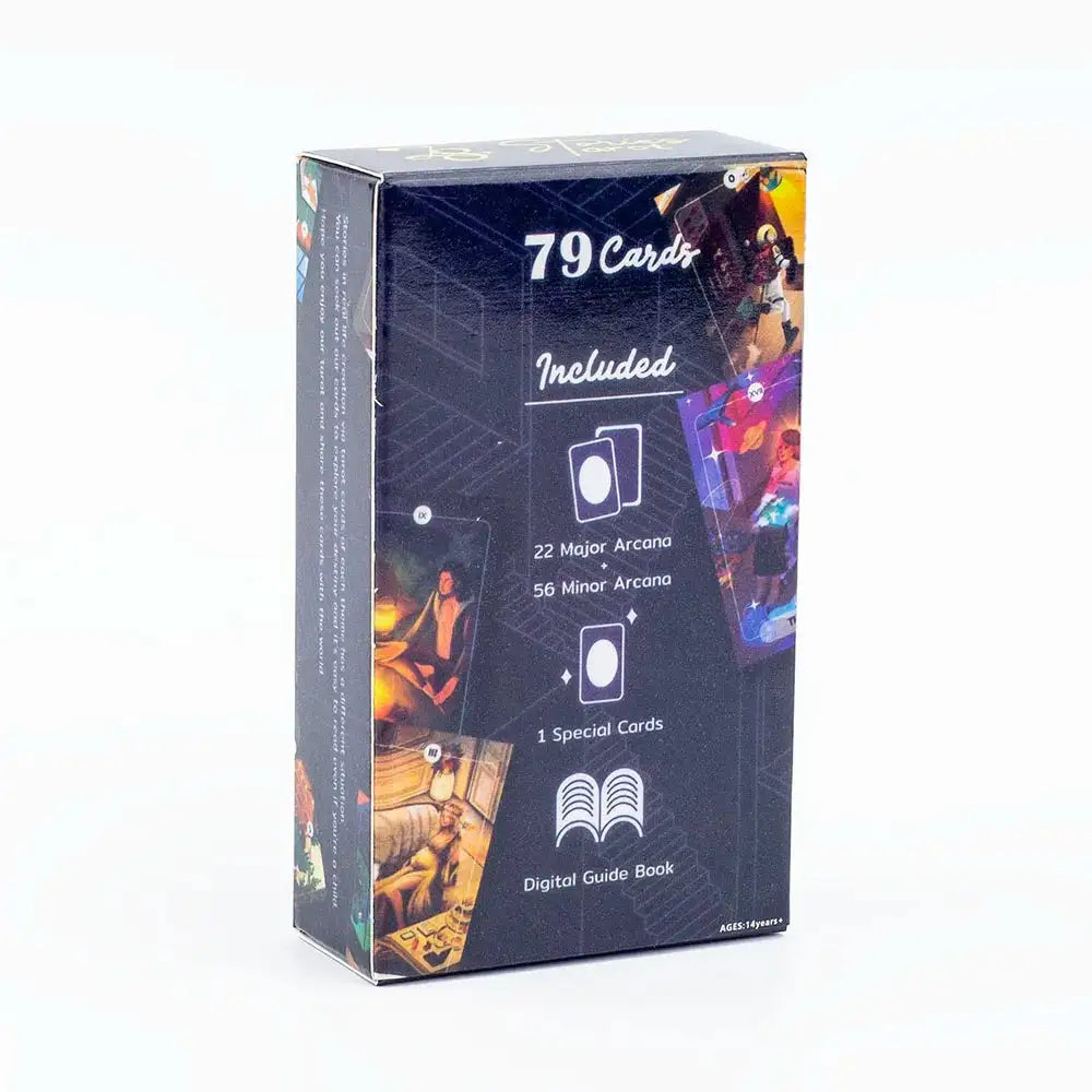 🔮 Learning Tarot Deck for Beginners – 81-Card Visions Divination Edition in English TK33K