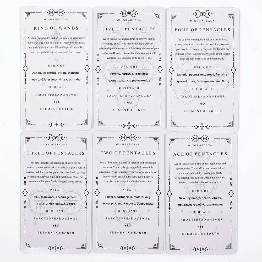 🔮 Learning Tarot Deck for Beginners – 81-Card Visions Divination Edition in English