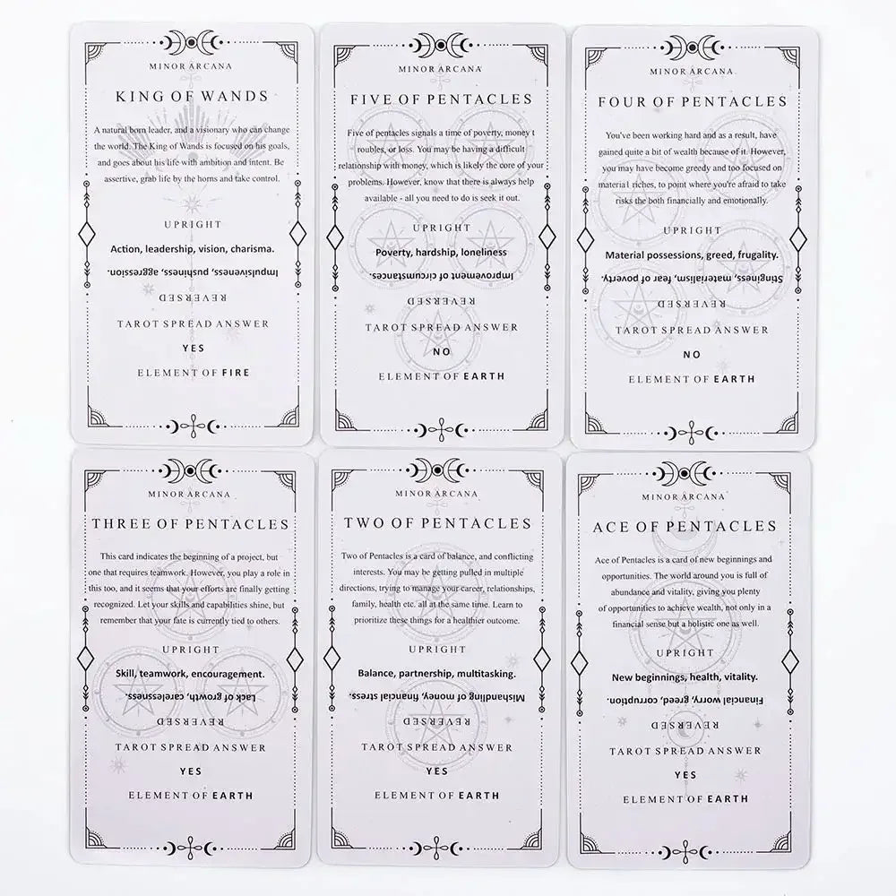 🔮 Learning Tarot Deck for Beginners – 81-Card Visions Divination Edition in English